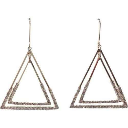 Earrings for Women Korean Fashion Rectangle Long Tassel Jewelry Dangle Drop Earrings aretes de mujer