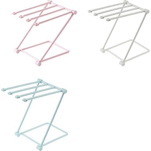 Dish Cloths Rack Shelf Sponge Holder Home Kitchen Clip Rag Storage Stand Rack X