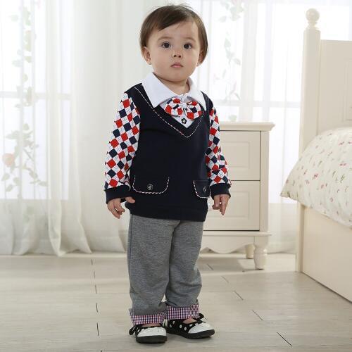 Wedding Suits for Baby Boys New Born Clothing Sets Baby First Birthday Gentleman Baby Store Newborn-clothing-twins 2 Pcs Suits