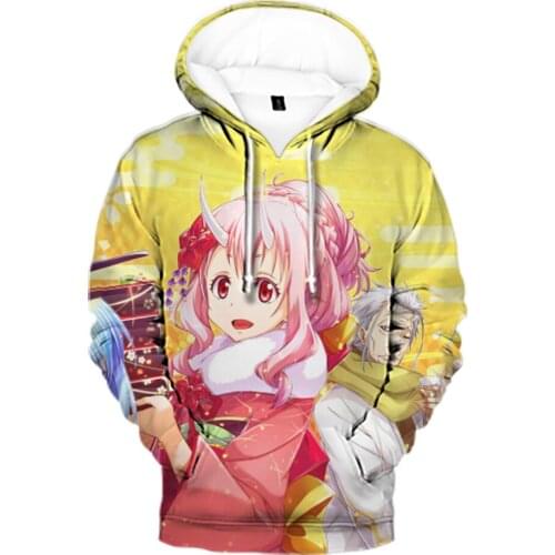 High Quality That Time I Got Reincarnated as a Slime 3d hoodies Men/women sweatshirt Novelty Autumn Winter Men Women Unisex tops