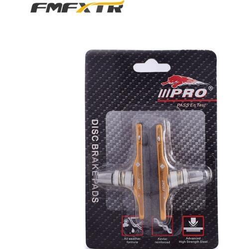 Aluminum alloy bicycle V brake skin mountain bike drawer U brake block front and rear road bike riding universal accessories