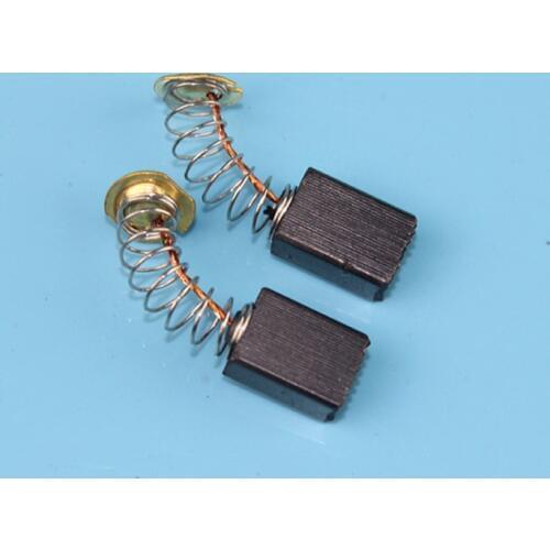 1 Pair Angle Grinder Carbon Brush Power Tool Accessories Polishing Machine Carbon Brush 6*9*12mm