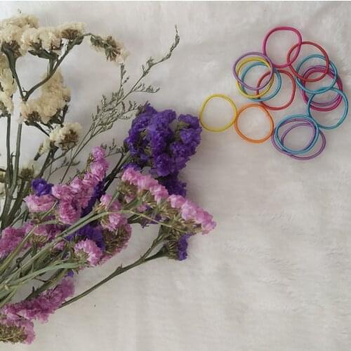 10PCS/Lot 3 CM Girls Elastic Hair Bands Rubber Band Scrunchies Headband Ponytail Holder Gum For Hair Kids Hair Accessories