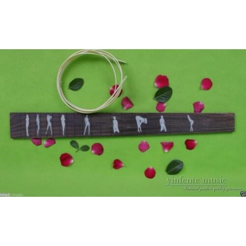 Electric Guitar Fretboard 22 fret 25.5 Inch rosewood woman inlay guitar parts