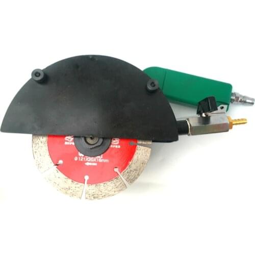 Professional Pneumatic file/stone cutter kit W/ water hose, water nipple, 5 in. saw blade and spindle wrench Easy to use