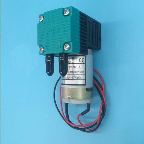 JYY air pump micro diaphragm pump 24v dc 80-95kpa 7w for Phaeton Crystaljet Infiniti Gongzheng Flora inkjet printer air pump