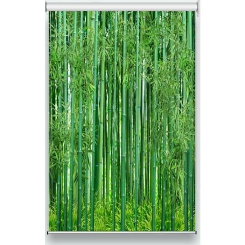 Window blinds roller blinds bamboo photo print curtains for the living room bedroom blinds for windows