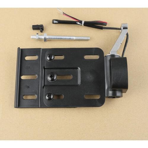 Collapsible LED Light Side Mount License Plate For Harley Sportster XL 883 1200 48 Forty Eight Dyna Fat boy Parts 2004-2016