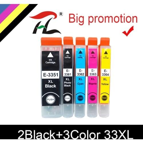 YLC Compatible EPSON 33XL 33 Ink Cartridge For T3351 T3361 Expression Premium XP 530 540 630 640 635 645 830 900 Printer