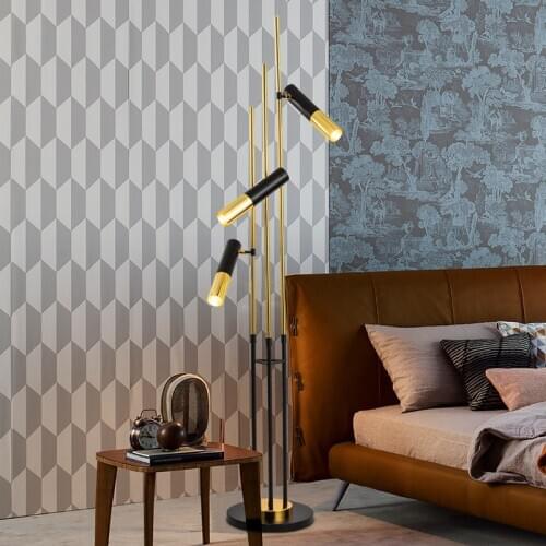 Modern led crystal standing lamp lampara de pie classic floor lamp