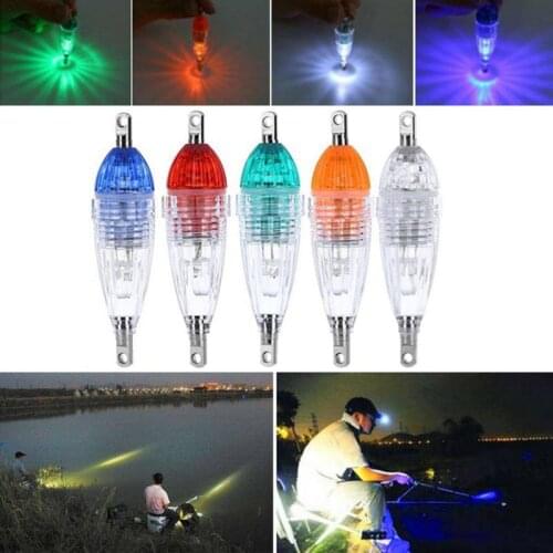 Mini LED Deep Sea Drop Underwater Tackle Fishing Squid Lure Light Lamp Tool Fishing Light Lure Waterproof Underwater Light