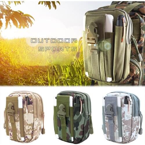 High Quality Tactical Waist Pack Belt Bag Camping Outdoor Military Molle Pouch Wallet Safety and Survival Tool Bag