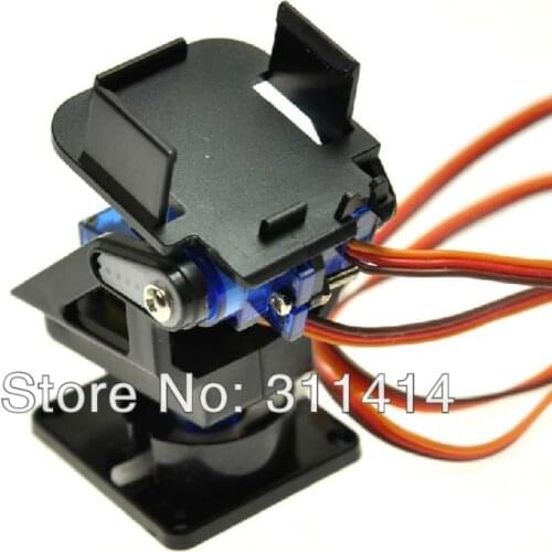 1set Nylon FPV Pan/tilt Camera Mount + 2pcs SG90 9g Servo Retail Promotion Dropship + Free Shipping