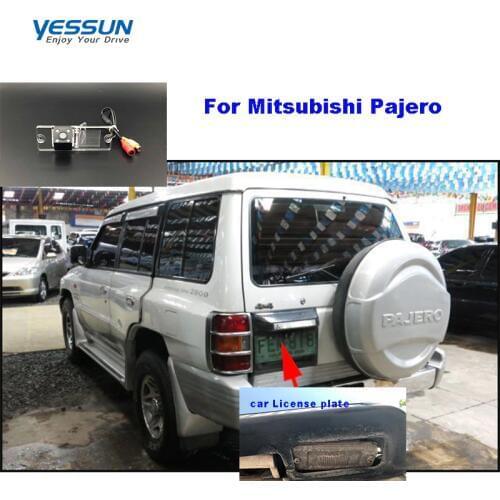Yessun Car License plate rear camera For Mitsubishi Pajero rear view camera Parking /ccd backup car camera