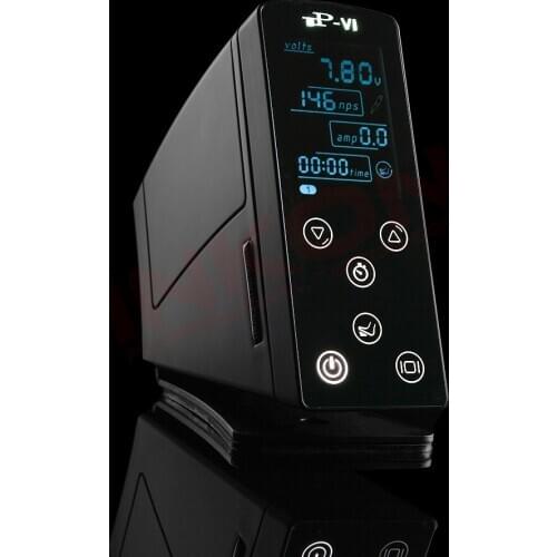 Touch Panel Tattoo Power Supply Intelligent Digital LCD Screen Makeup For Rotary Pen Gun Tattoo Machine Supplies