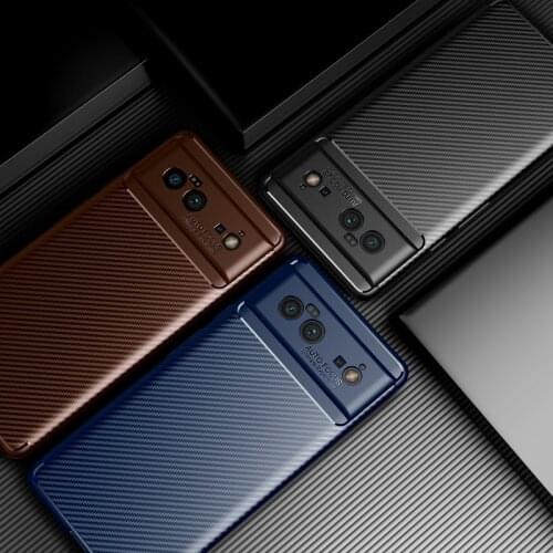 Phone Case for Google Pixel 6 Pro 5 5A 4 4A 4xL 3A XL Luxury Shockproof Carbon Fiber Soft TPU Back Cover For Google Pixel 6Pro
