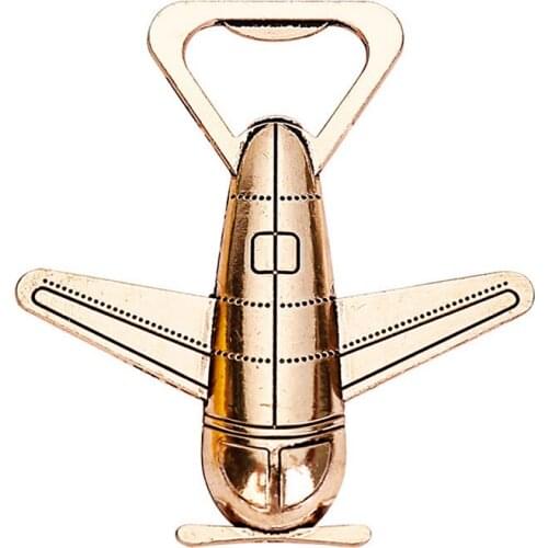 DABONAS Wedding Decoration Vintage Airplane Bottle Opener Wedding Favors and Gifts Drop shipping 6pc/lot