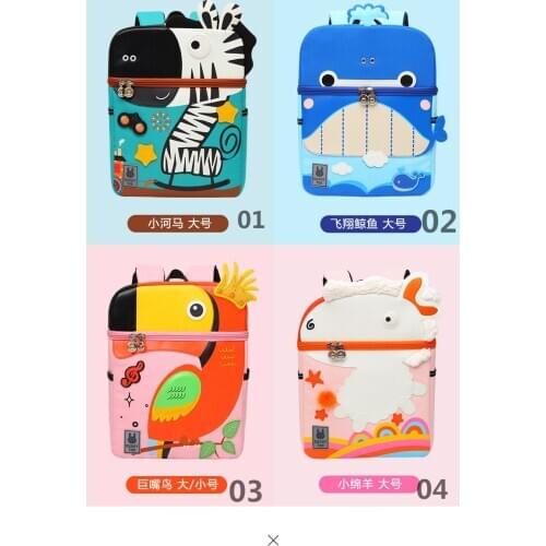 GZ552Y-Kamita childrens schoolbag kindergarten 3-8 years old cartoon Unicorn backpack dinosaur Backpack