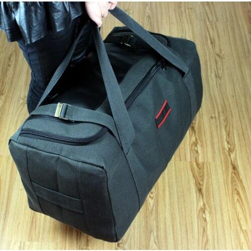 Canvas Simple Design Travel Business Trip Travel Bag 35L or 70L Classic Commercial High Capacity Single Shoulder Hand
