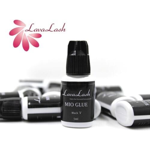 1 Bottle Lava Lash 5ml Mio Glue Black V Eyelash Extensions Glue Short Drying Time Long Duration Beauty Supplies Eyelash Shop