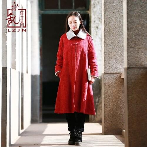 Женские осенние парки LZJN China At AliExpress