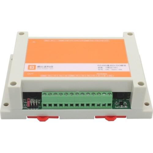 Modbus RTU module 16 way RS485 relay output module, remote IO expansion, data acquisition