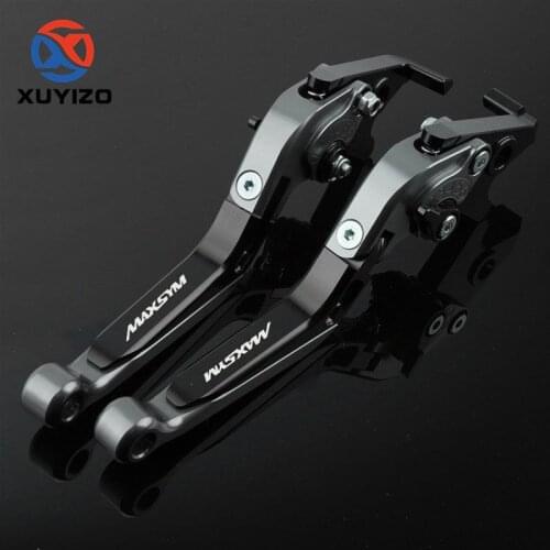 Palancas de embrague de mango plegable para freno extensible Sanyang MAXSYM400 600i TL500, barra de mango, accesorios para motoc