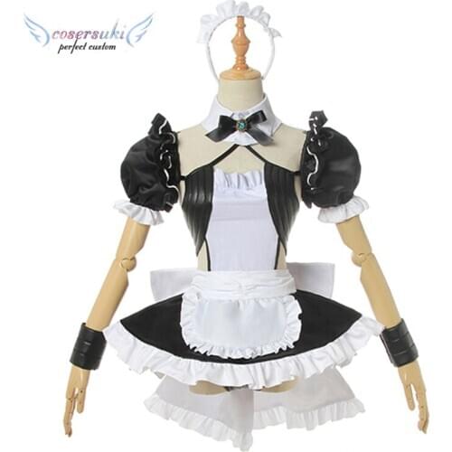 Maid Dress FGO fate Shuten Douji Cosplay Carnaval Costume Halloween Christmas Costume