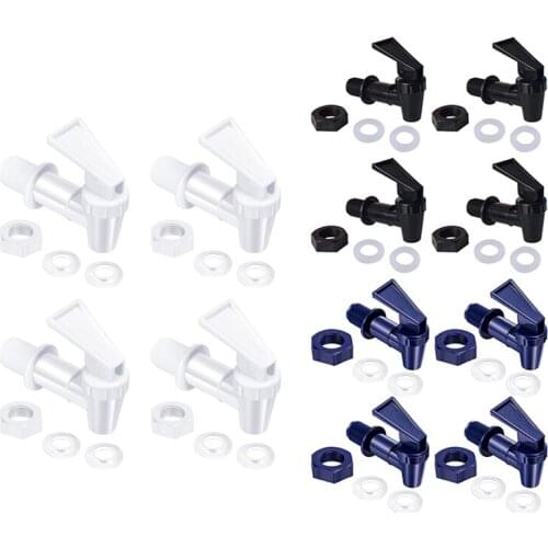 4 Pieces Replacement Cooler Faucet Water Bottle Jug, Dispenser Tap Set, Reusable Spigot Spout Water Beverage Dispenser