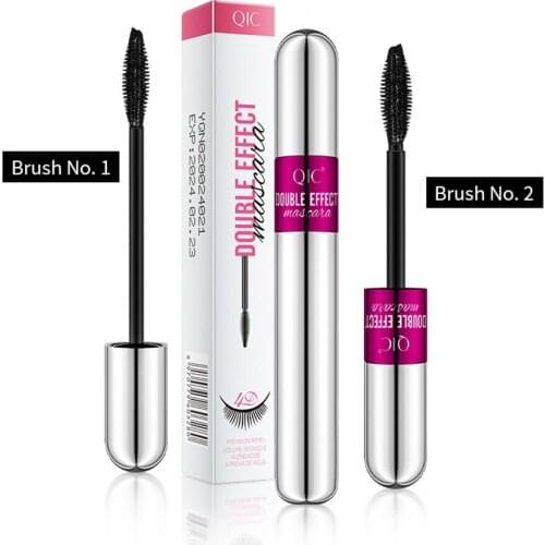 Double Head Mascara Thick curling Waterproof Sweat-proof And Not Easy To Smudge Bushy Mascara Eye Makeup
