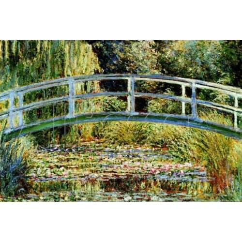 High quality Claude Monet paintings for sale Le Pont Japonais a Giverny Canvas art hand-painted
