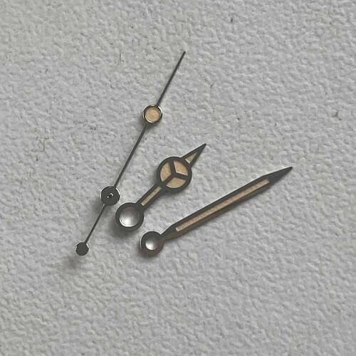 Watch accessories watch needle orange three needle green luminous, suitable for nh35 / 36 and 8215 movement