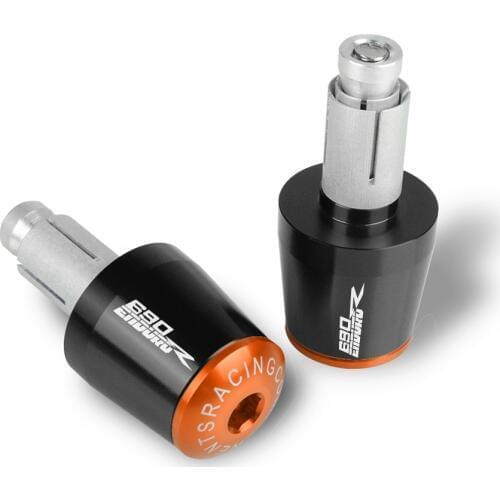 Motocross CNC Aluminum handle bar grips ends Motorbike handlebar Ends FOR 690 Enduro R 2014-2017 2014 2015 2016 2017