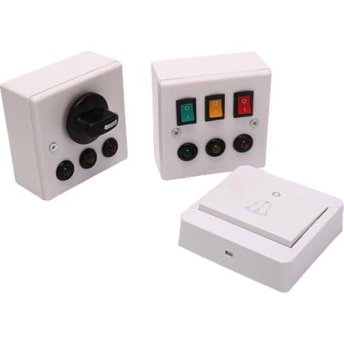 Children Busy Board Diy Accessories Material Plug Socket Electrical Switch Toy Educational Sensory Activity