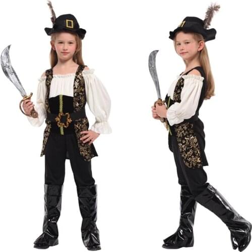 Halloween Anime Girls Children Fancy Birthday Party Costume For Kids Ninja Cosplay Carnival Super Heroes Dress Up No Weapon