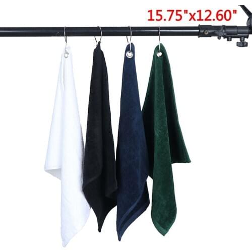 NEW Quick Dry Washcloth Swimming Towels Sports Hiking Golf Towel Towel With Hook Outdoor Running Swimming Accessories 40*32cm