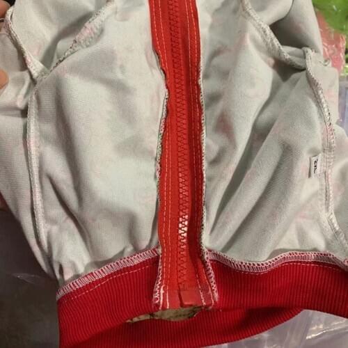 Dog Clothes Jacket Cotton Breathable Sweat-Absorbent Cherry Printing Dog Coat Roupa Puppy Abrigo B1107