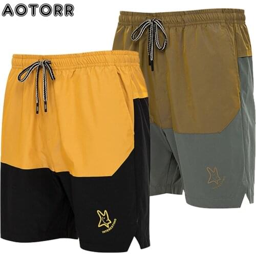 Summer Men Running Shorts Quick Dry Workout Jogging Gym Fitness Sport Short Mens Sweatpants Brand Clothing Beach Shorts Male
