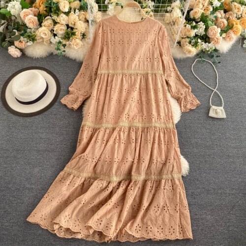 VDFHQJ Long Sleeve Summer Dresses