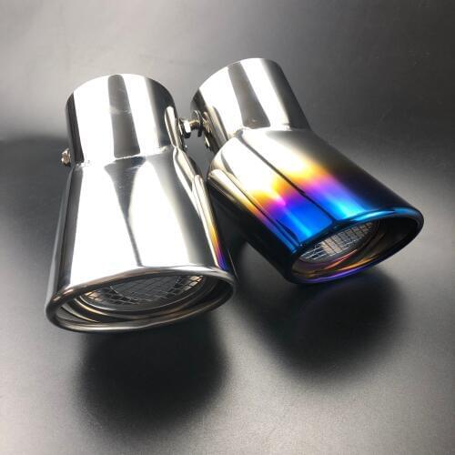 High quality Stainless Steel chrome Car Exhaust Pipe tube For Mitsubishi Pajero 2013-2020 Muffler Pipe Car-special Accessories