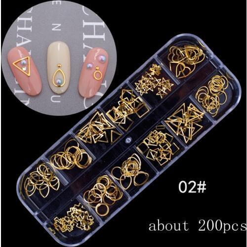 1 Set Rhinestones Nail Decoration Mixed size 3d Tiny Glitter Nail Tips Decorations Crystal Rhinestones for nails Diy