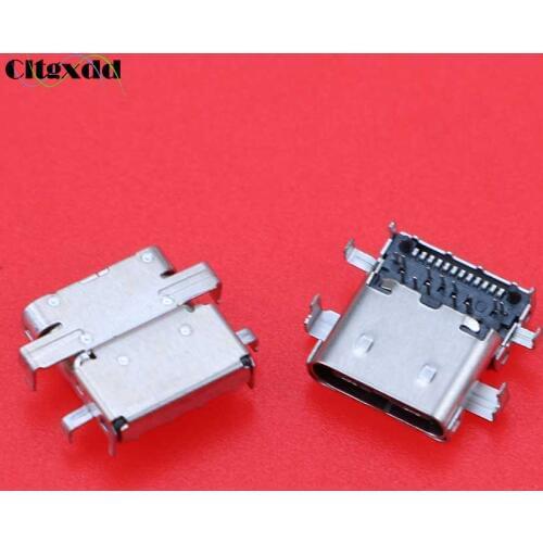 1PCS Type-C Jack USB Connector Socket Charging Port Power plug For Lenovo ThinkPad E480 E485 E580 E585 R480 E590