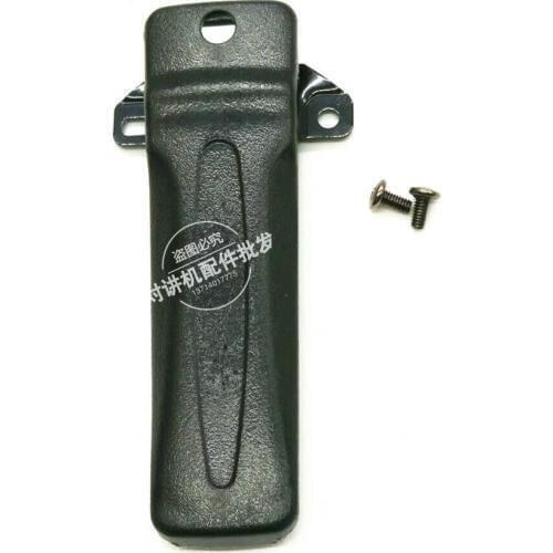 10pcs/lot the belt clip with screw for Kenwood TK3107 TK3207 TK2207 TK3307 TK3207G TK2107 NX340 NX348 etc walkie talkie