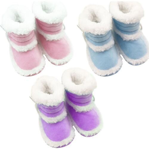 0-18 Months Toddler Baby Winter Warm Booties Girls Boy Soft Sole Boots Crib Infant Shoes New Prewalkers