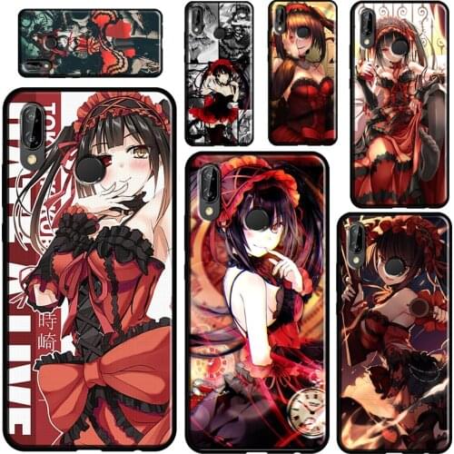 Kurumi Tokisaki Date A Live Case For Huawei P30 P40 P10 P20 Lite P Smart 2021 Nova 5T Cover For Honor 20 Pro 8X 9X 10i