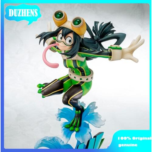 100% Original genuine My Hero Academia Asui Tsuyu combats 20cm Action Figure Anime Figure Model Toys Figure Collection Doll Gift