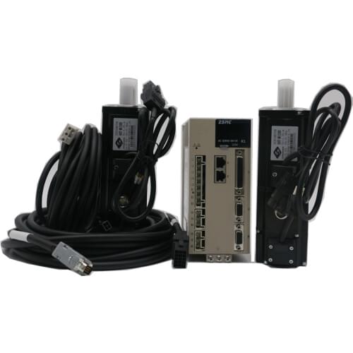 K1 series dual-axis servo, 60ST servo motor with brake and 0.75Kw drive, 60ST-M01330B 220V 750W AC Servo motor 1.27Nm