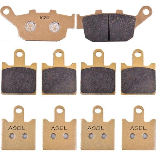 Long Life 750CC Motorcycle Front Rear Brake Pads Kit For KAWASAKI Z750 Z750R Non ABS ZR750 ZR750N NBF / NCF 2011 2012 Z ZR 750