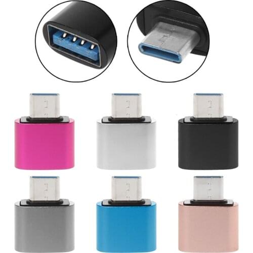 Metal USB C 3.1 Type C Male To USB 2.0 Female OTG Data Sync Converter Adapter For Samsung S9 S8 Note 9/8 Huawei Mate 20/10/9 P20