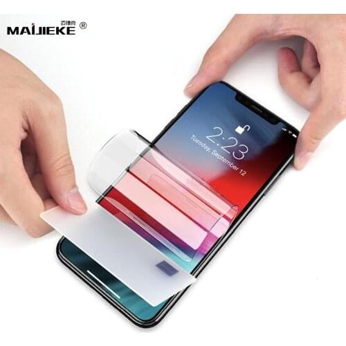 6D Soft HD Hydrogel Front Film For Apple iPhone X XS Max XR 8 8plus Screen protector TPU Film Easy use No need Position tools